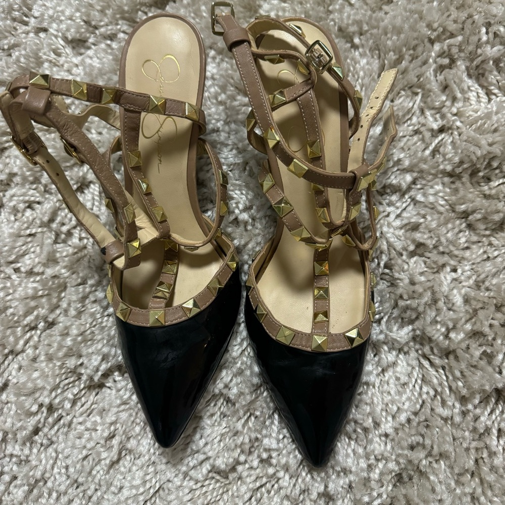 Jessica Simpson Studded Pumps - Picture 2 of 5